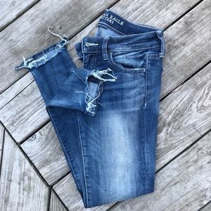 American Eagle super low jegging